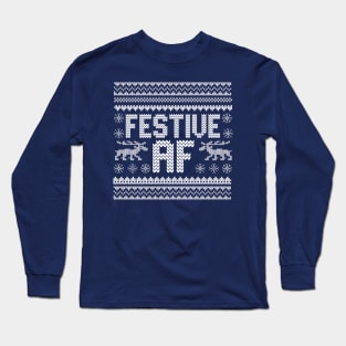 Festive AF v2 Long Sleeve T-Shirt